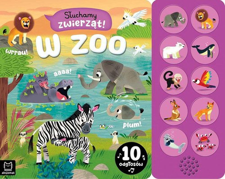 Słuchamy zwierząt! W zoo. 10 odgłosów 138146
