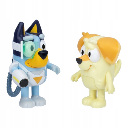 Bluey Zestaw 2 figurek Bluey i Chucky 176528