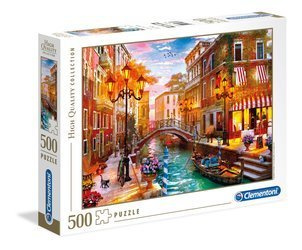 Clementoni puzzle 500 hq sunset over venice