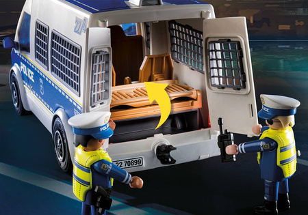 Playmobil 70899 Transporter policyjny ze światłem i dźwiękiem