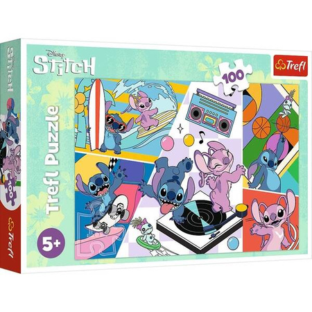 Puzzle Trefl 100 Wspomnienia Lilo&Stitch Disney 164732