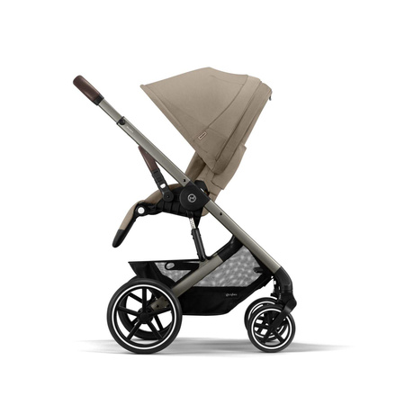 Cybex Balios S Lux TPE B Almond Beige beige wózek spacerowy