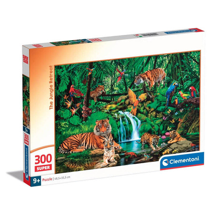 Clementoni Puzzle 300 Super The Jungle Retreat 217212
