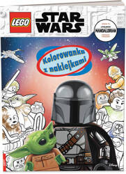 Książeczka LEGO STAR WARS KOLOROWANKA Z NAKLEJKAMI 341671