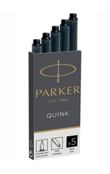 Parker 1950382 Naboje atramentowe czarne 5szt 503820