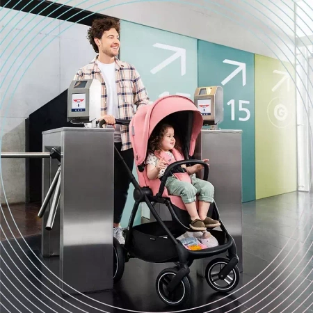Kinderkraft  NEA Platinium Grey 920198 Wózek spacerowy