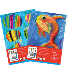 Blok rysunkowy A4 biały 20k 90g Creatinio TOP2000 001614