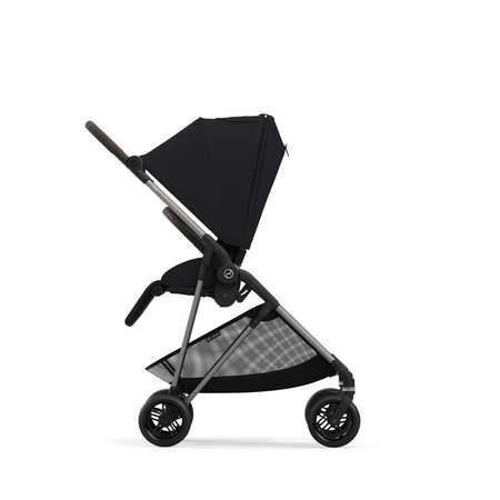 Cybex Melio B Magic Black black wózek spacerowy