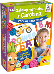 Lisciani Carotina Zabawy Manualne z Carotiną - Słówka 093953