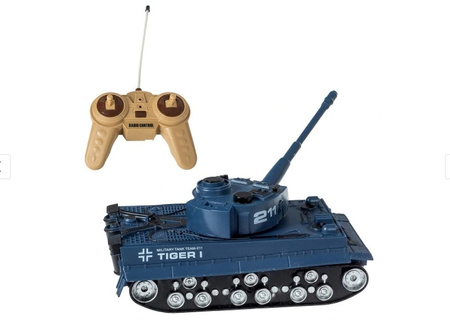 CZOŁG R/C Z ŁADOWARKĄ NIEBIESKI SMILY PLAY 844004