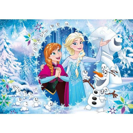 Clementoni puzzle 15 ramkowe frozen