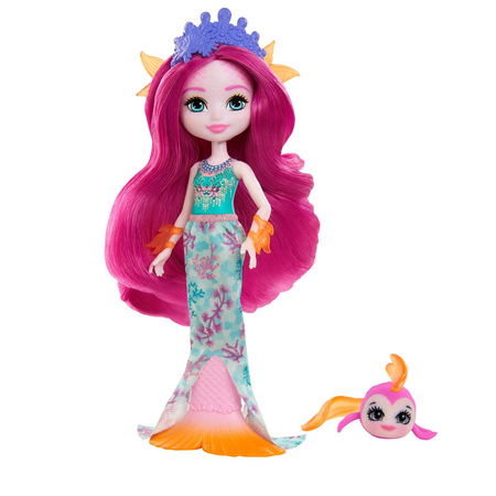 Enchantimals GYJ02 Maura Mermaid + Glide + zwierzątko 972641