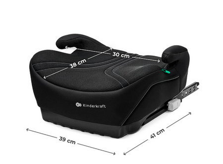 Kinderkraft I-Boost 2 Pro Black 929122 fotelik samochodowy