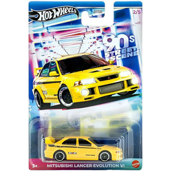 Hot Wheels JDY83 2/5 Samochodzik Street Sport Mitsubishi Lancer Evolution VI 267361