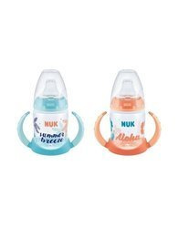 Nuk butelka 150ml beach do nauki picia ustnik niekapek  silkionowy 325963