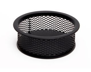 Kubek na spinacze mały 9*3,5 czarny 231709 tres