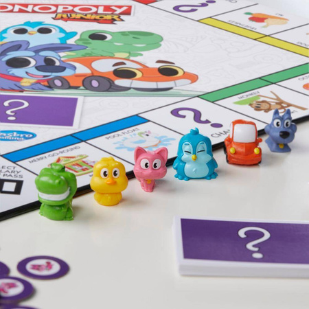 Gra Hasbro F8562 Monopoly Junior Discover Edition 134905