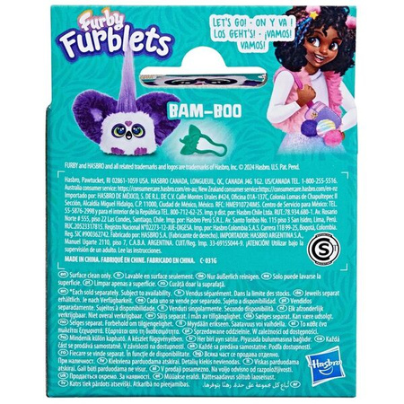 Furby Furblets G1698/F9703 Interaktywna maskotka Bam Boo Panda 303998