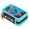 PIÓRNIK POTRÓJNY Z WYPOSAŻENIEM STITCH MINT ALOHA 683619