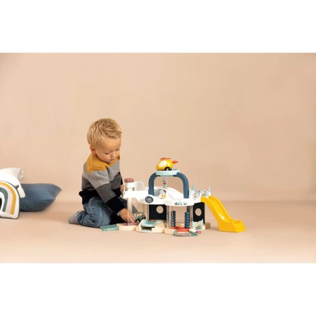 Smoby Little Mój Pierwszy Garaż Samochodzik Vroom Planet 402024