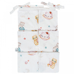 Organizer na łóżeczko Kotki 65x40cm 421415