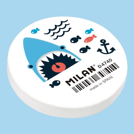 Gumka Milan D4740 okrągła Shark Attack 647414 /40/
