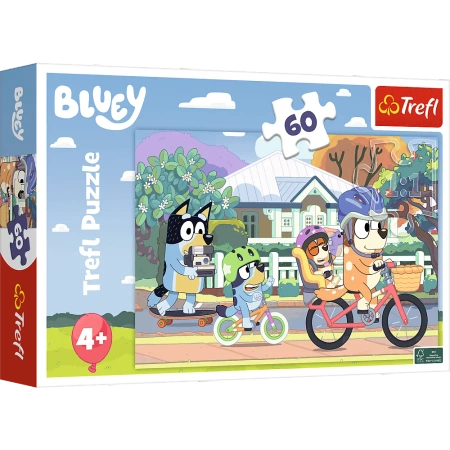 Puzzle Trefl 60 Wesoły Bluey 173840