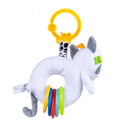 Balibazoo Zawieszka kot z grzechotką 801825
