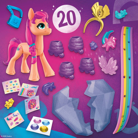 MLP F2454/F1785 Movie Kucyki podstawowe z akcesoriami Sunny  836611