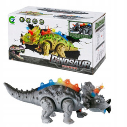 Dinozaur chodzący 27cm światło dźwięk 841096