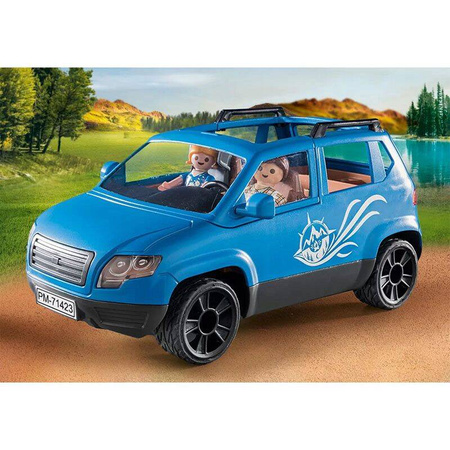 Playmobil 71423 Samochód z przyczepą kempingową 