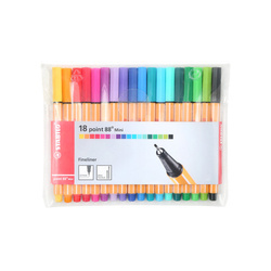 Stabilo cienkopis Point 88 mini 18kol w etui 367233