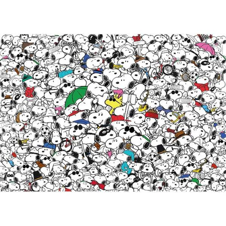 Clementoni Puzzle 1000 Compact Impossible Peanuts 398041