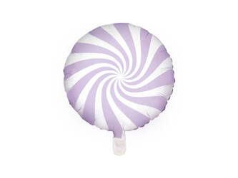 Balon foliowy Cukierek 35cm jasny liliowy 792975