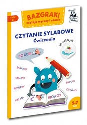Książeczka Bazgraki Czytanie sylabowe Ćwiczenia 5-7 lat 044027