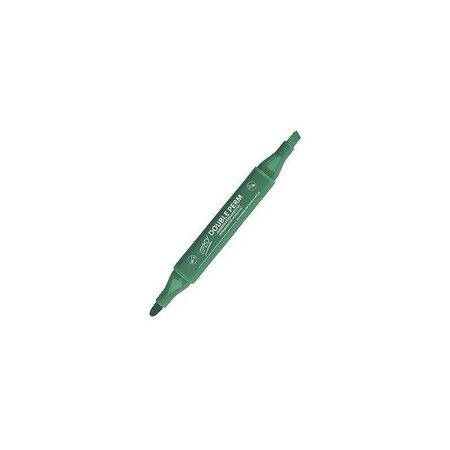 Marker permanentny dwustronny zielony 492906 easy /10/