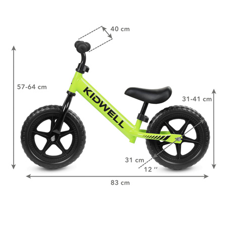Rowerek REBEL GREEN 104864 Rower
