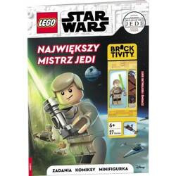 Książeczka LEGO STAR WARS NAJWIĘKSZY MISTRZ JEDI 345259