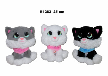 Plusz kot z głosem 25cm 168627