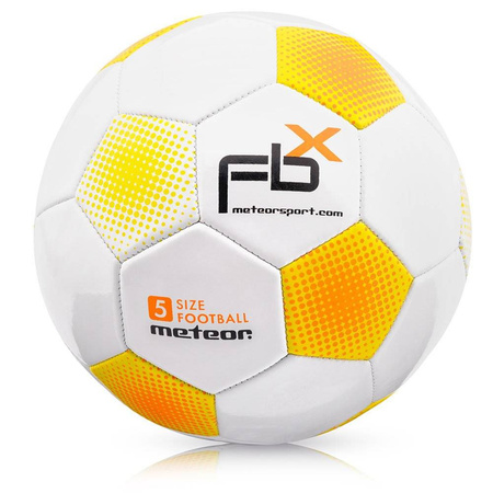 Piłka nożna meteor fbx roz. 5 biała 056435