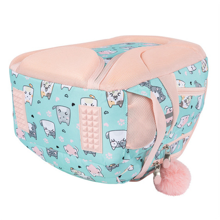 PLECAK 3-KOMOROWY STRIGHT BP-26 CHARMING CATS 685040