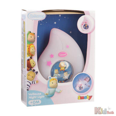 Smoby cotoons lampka 2 kolory 101019