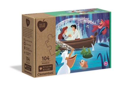 Clementoni puzzle 104 disney mała syrenka