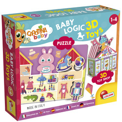 Lisciani Carotina Baby Logic 3D Zabawki 092543