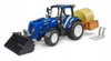Bruder 02187 Traktor New Holland TS.120 z ładowaczem i akcesoriami 021870