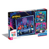 Clementoni Puzzle 3x48 Super Kolor Batwheels 253074