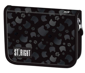 PIÓRNIK DWUKLAPKOWY BEZ WYPOSAŻENIA PC-03 STRIGHT BLACK CATS