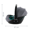 Britax Romer Baby Safe iSense i-Size Fotelik Samochodowy 0-13kg + Baza Flex iSENSE Indigo Blue