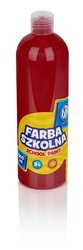 Farba astra 500ml czerwona ciemna szkolna 108100