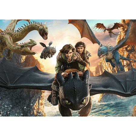 Puzzle Trefl 200 Szczerbatek i Przyjaciele 133486